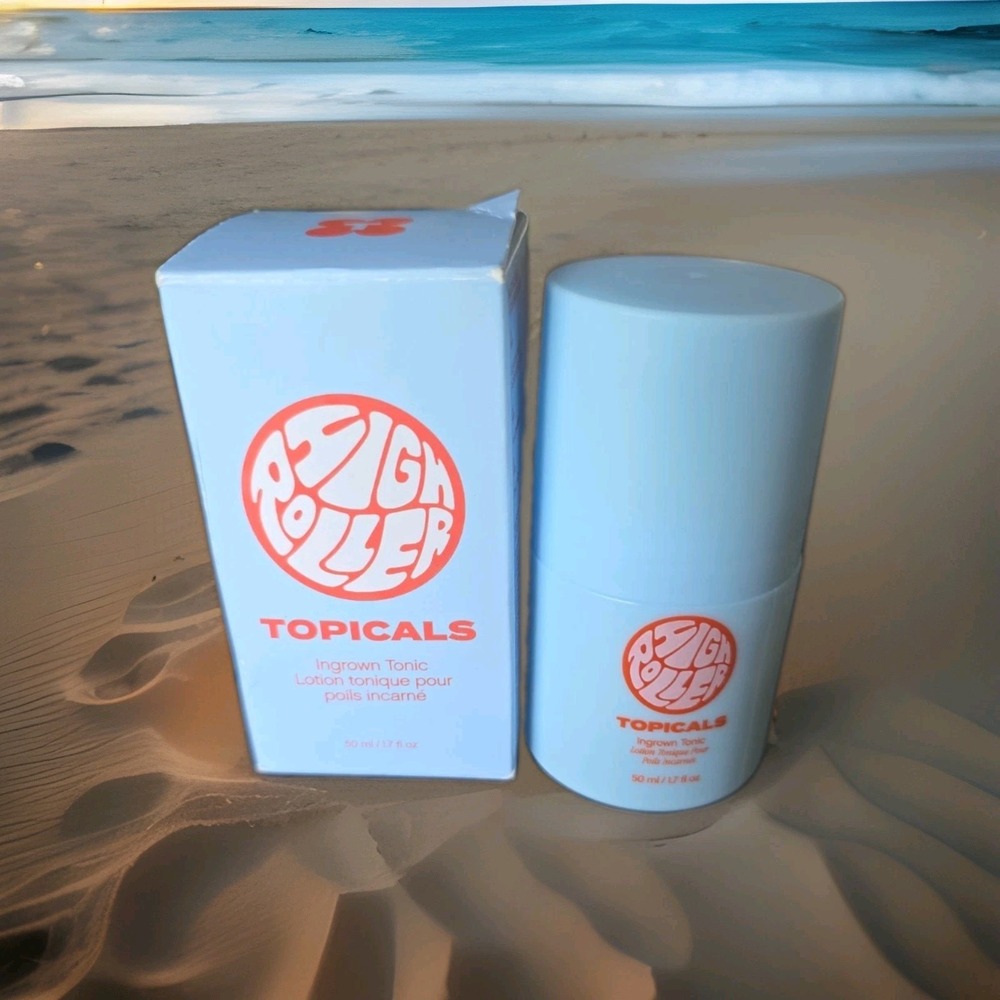 TOPICALS High Roller Ingrown Hair Tonic With AHA and BHA~50ml/1.7oz. NIB